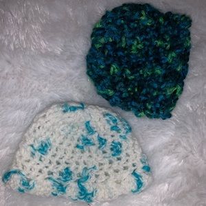 Crochet Baby Hat Set